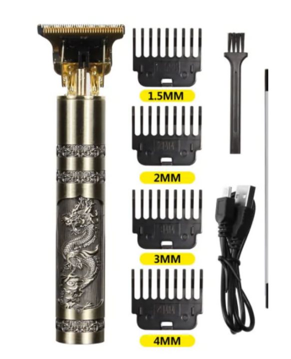 "USBビンテージ電気ヘアトリマー プロフェッショナル