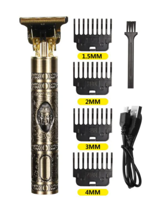 "USBビンテージ電気ヘアトリマー プロフェッショナル