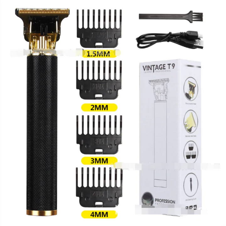 "USBビンテージ電気ヘアトリマー プロフェッショナル