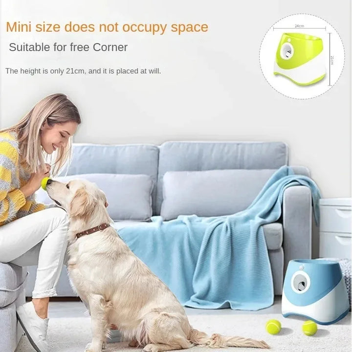 自動ドッグランチャー – USB充電式インタラクティブ犬用おもちゃ
