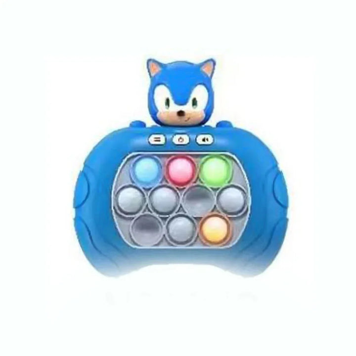 サンリオ スティッチ プッシュバブルおもちゃ – モグラたたき風ストレス解消フィジェットゲーム
