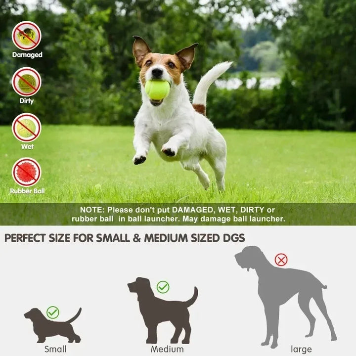 自動ドッグランチャー – USB充電式インタラクティブ犬用おもちゃ